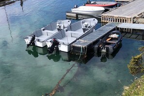 Two brand new boats