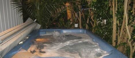 Private Hot Tub. Exclusive Not shared.