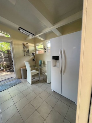 Kitchen Opens To Private Courtyard.
