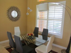 Dinner area