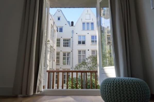 A view from the balcony ( room 1) - beautiful 17th-century Canal Houses 