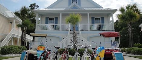 Oceanfront Community Beach House W/ Game Room 1st Level