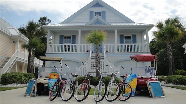Oceanfront Community Beach House W/ Game Room 1st Level