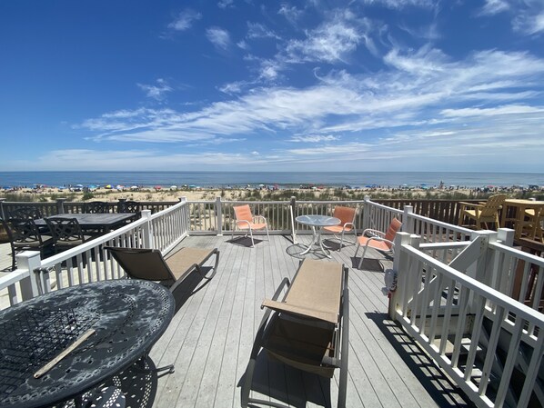Deck View of Beach