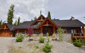 A huge, 4200 square foot mountain home at the base of Kicking Horse Resort.
