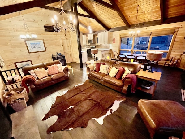 Living Room at Le Chalet Montreuil