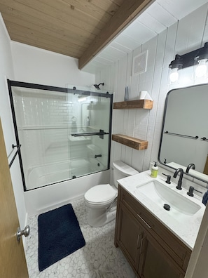 Main Floor full bathroom, updated in 2025