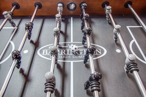 Foosball in Garage