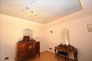 The bedroom loft