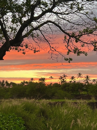 Sunset from your lanai.
