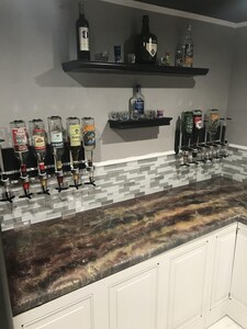 Studio + Your Own Home Bar with Kegerator 