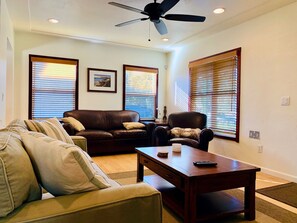 Living Room with 2 Pullout Sofas