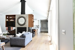 the light filled living area