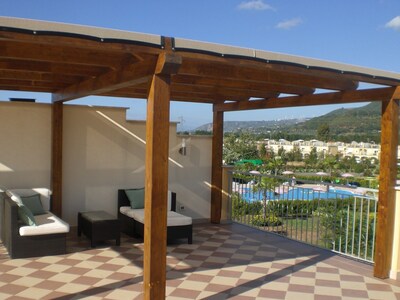 Pizzo Beach Club “Summer Special” 2 Bed apartment 13F with  Free WIFI and 2 Terr