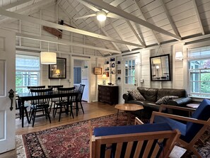 Living and dining space