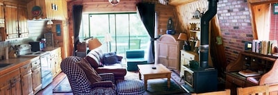 Our cozy cabin is clean & sanitized for our guests.