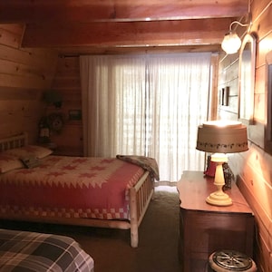 Our cozy cabin is clean & sanitized for our guests.