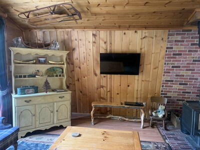 Our cozy cabin is clean & sanitized for our guests.