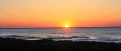 Sunrise from the balcony