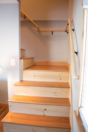 Custom wood staircase 