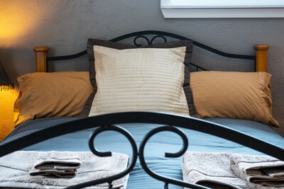 All linens and towels are provided
