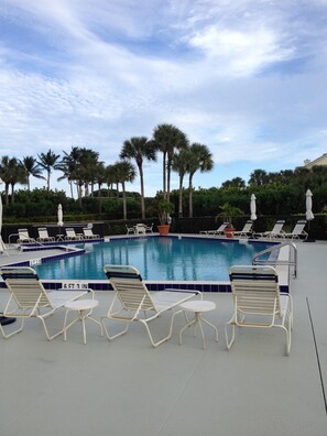Heated pool