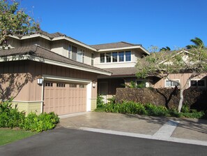 Front of unit 2202 with spacious 2 car garage