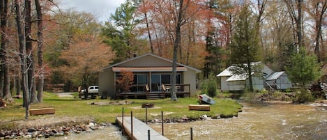 View from the lake. 