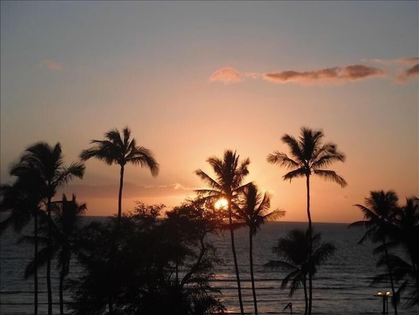 February sunset from my lanai