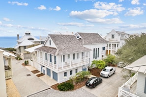 Located over the garage, with Gulf Views from the balcony and the 3rd floor master bedroom.