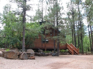 Front view in summer