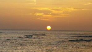 Sunrise over Poponi Beach