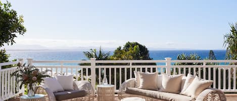 Ocean Views from room and massive deck area