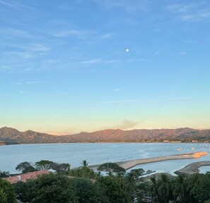 Sunset at the balcony