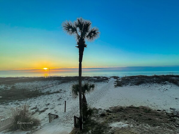New Years Sunrise from the balcony 