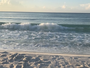 This breathtaking ocean is only steps away