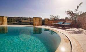 Unobstructed views and privacy enjoyed by the pool