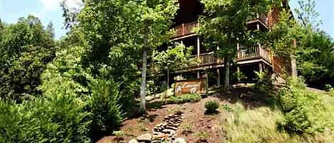 Overlooking Entrance Waterfall