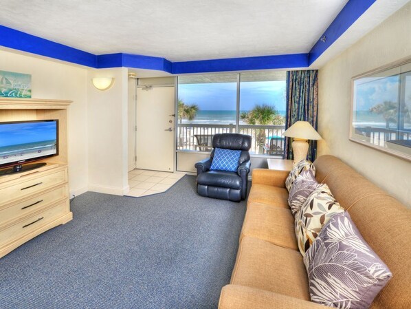 Daytona Beach Resort – Oceanside Resort -2nd Floor Oceanfront 1 Bedroom