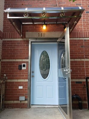 lovely updated front door