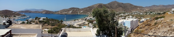 Vue depuis l’hébergement