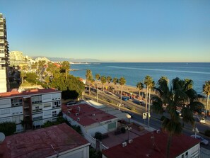 Vue sur la plage ou l’océan