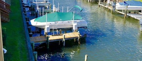 Bay view from deck