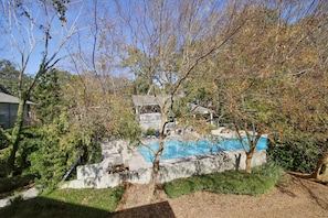 Pool View from Private Balcony