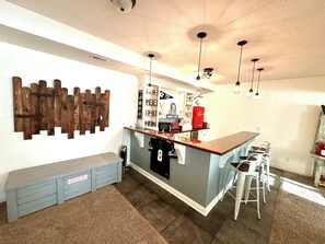 Our bar area
