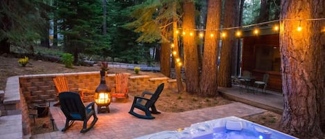 Enjoy Serenity 'the hot tub under the pine trees was amazing after a day of sking' - Review Nathan