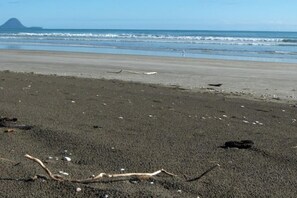 The beach