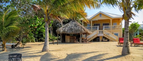 Villa from the dock