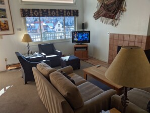 Living room with views