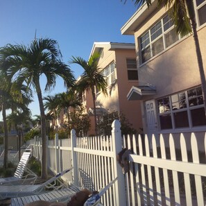 Pool side